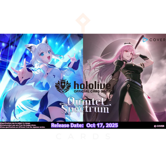 [Pre Order] hololive Official Card Game Quintet Spectrum Booster Box (12 Booster Packs)