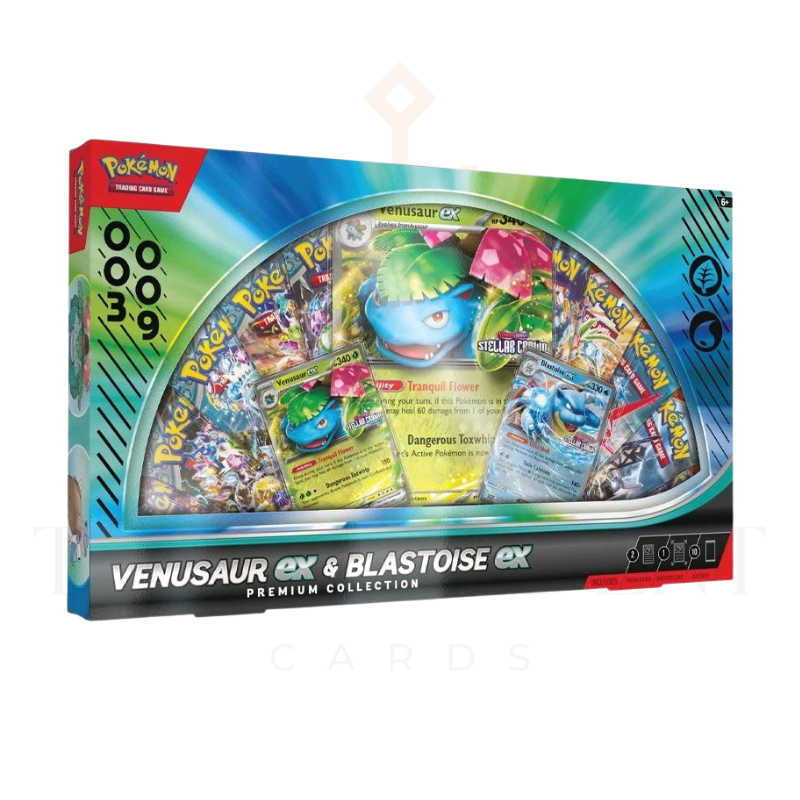 Pokemon TCG Venusaur /Blastoise ex Premium Collection