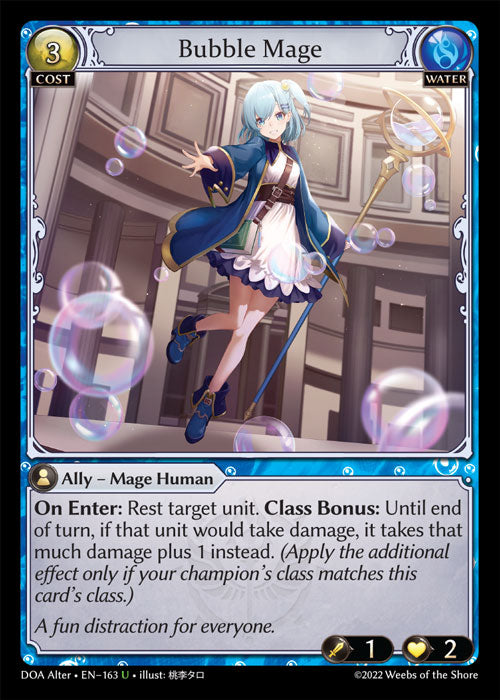 DOA Alter 163 Bubble Mage (U)