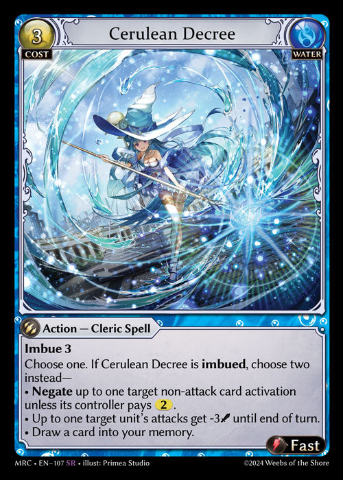 MRC 107 Cerulean Decree (SR)