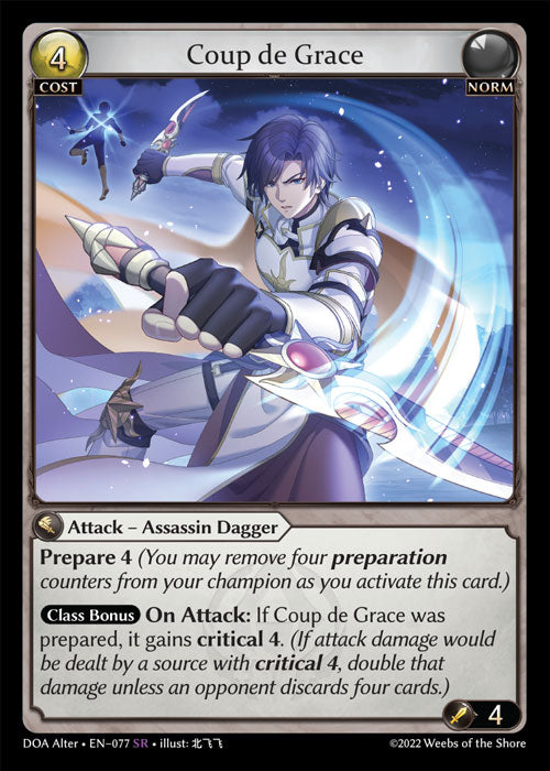 DOA Alter 077 Coup de Grace (SR)