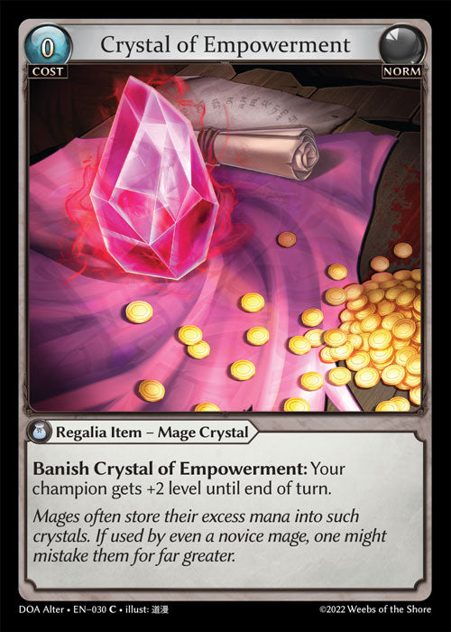 DOA Alter 030 Crystal of Empowerment (C)