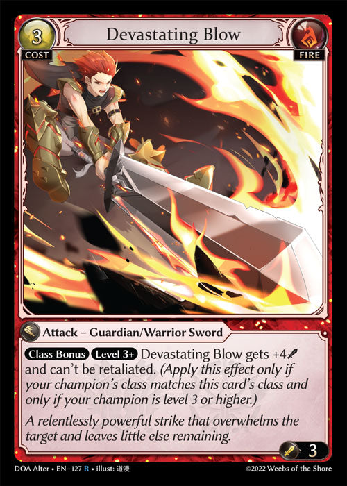 DOA Alter 127 Devastating Blow (R)