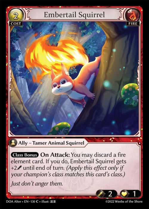 DOA Alter 130 Embertail Squirrel (C)