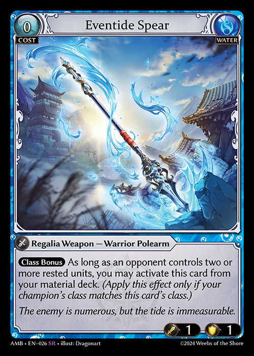 AMB 026 Eventide Spear (SR)