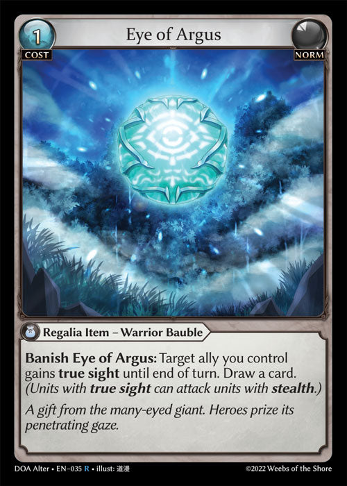 DOA Alter 035 Eye of Argus (R)