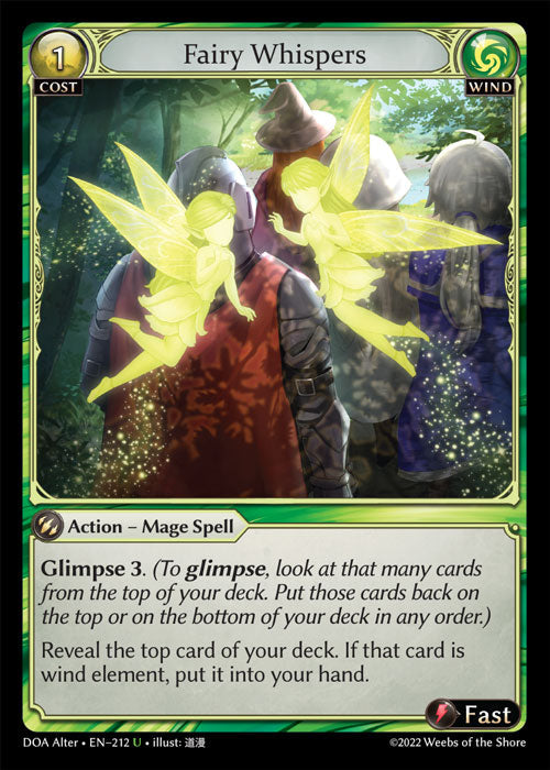 DOA Alter 212 Fairy Whispers (U)