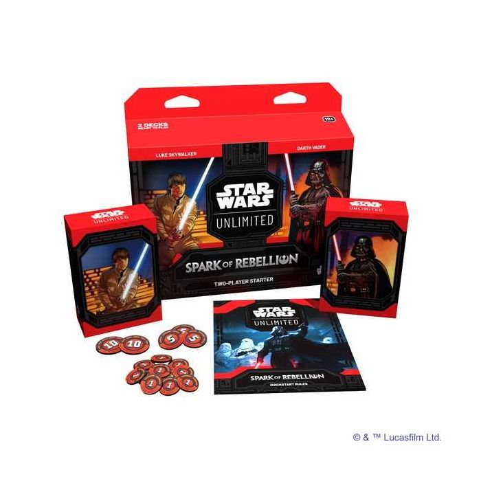 Star Wars: Unlimited Spark of Rebellion Two-Player Starter