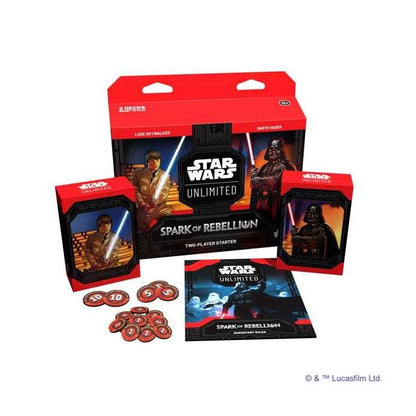 Star Wars: Unlimited Spark of Rebellion Two-Player Starter