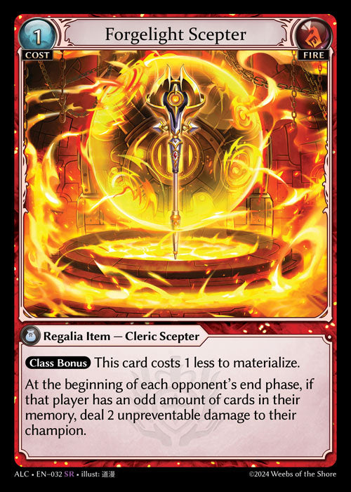 ALC 032 Forgelight Scepter (SR)