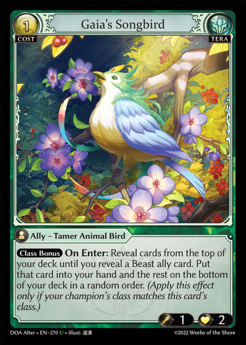 DOA Alter 270 Gaia's Songbird (U)