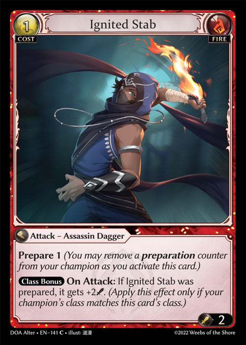 DOA Alter 141 Ignited Stab (C)