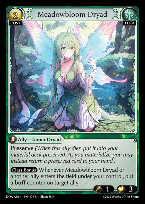 DOA Alter 273 Meadowbloom Dryad (U)