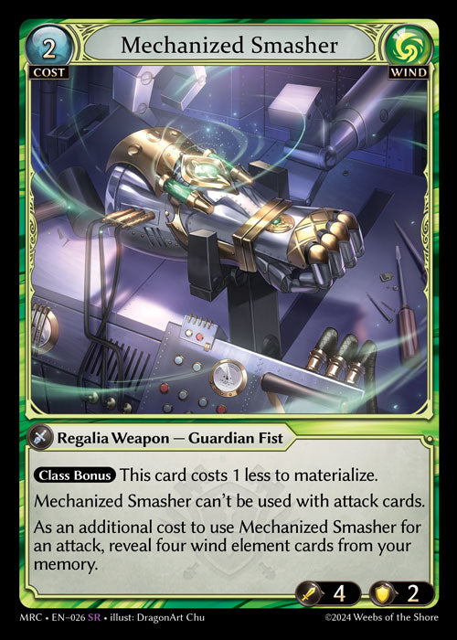 MRC 026 Mechanized Smasher (SR)