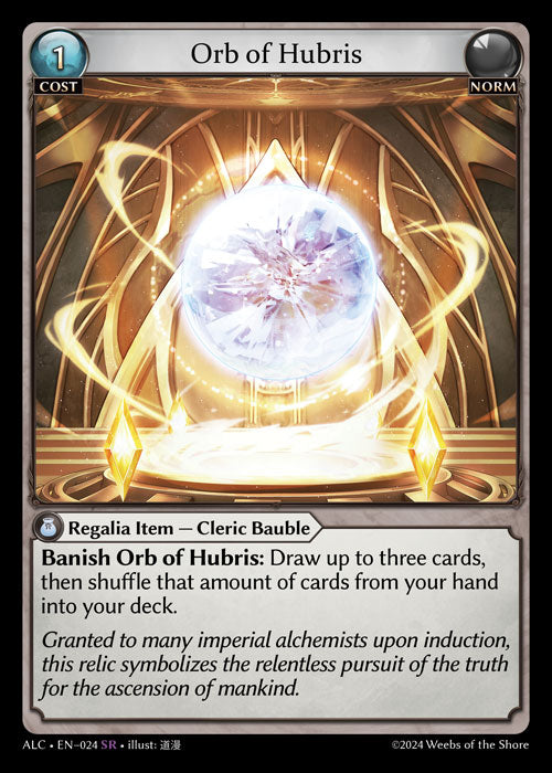 ALC 024 Orb of Hubris (SR)