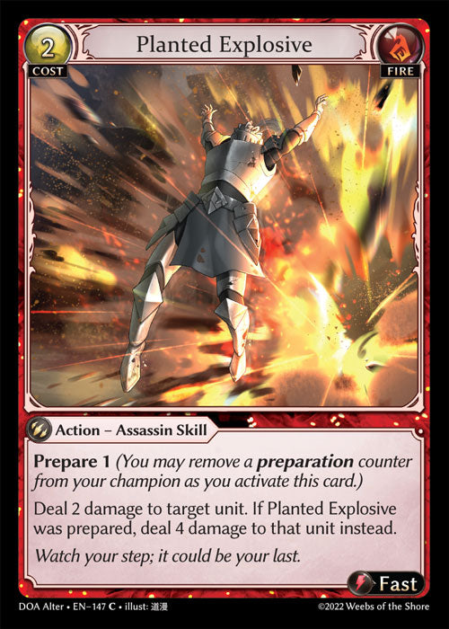 DOA Alter 147 Planted Explosive (C)