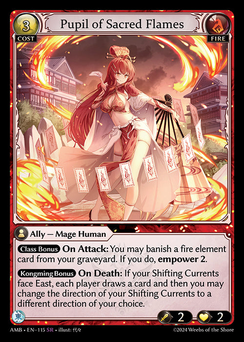 AMB 115 Pupil of Sacred Flames (SR)