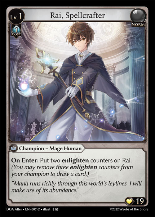 DOA Alter 007 Rai, Spellcrafter (C)