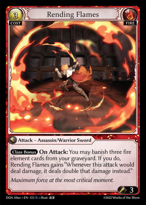 DOA Alter 151 Rending Flames (R)