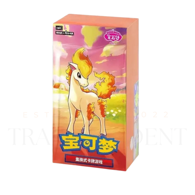 Pokemon TCG Simplified Chinese (CBB4 C) 151 Gem Pack Vol.4 Booster Box