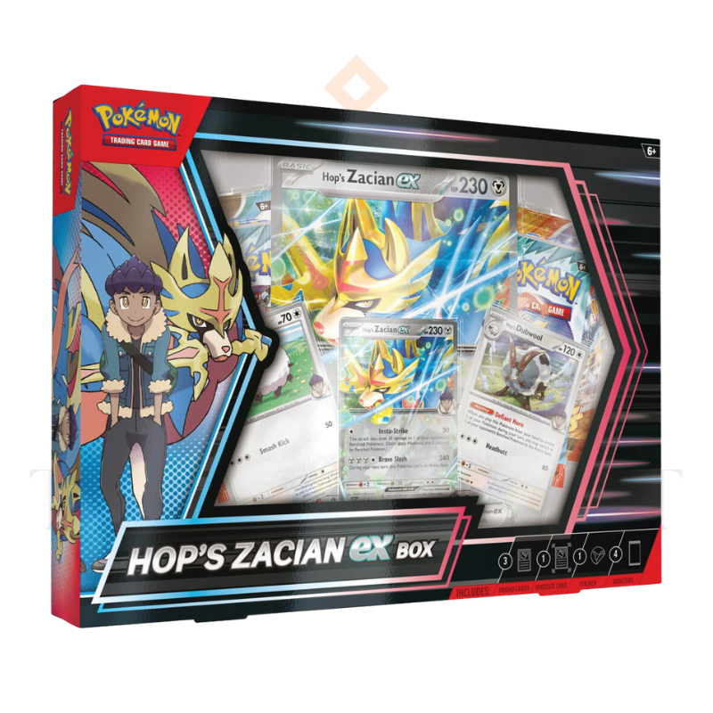 [Pre Order] Pokemon TCG Hop's Zacian ex Box