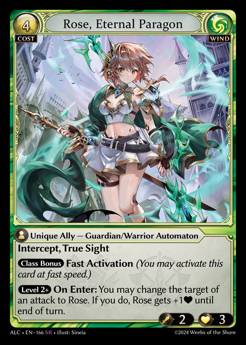 ALC 166 Rose, Eternal Paragon (SR)