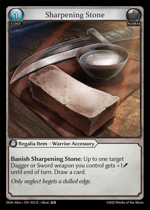 DOA Alter 052 Sharpening Stone (C)