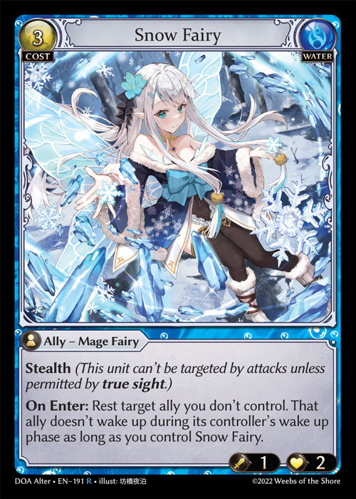 DOA Alter 191 Snow Fairy (R)