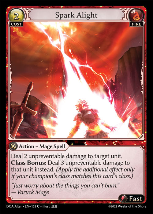 DOA Alter 153 Spark Alight (C)