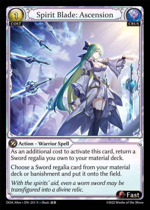 DOA Alter 251 Spirit Blade: Ascension (R)