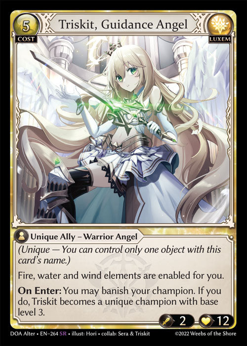 DOA Alter 264 Triskit, Guidance Angel (SR)