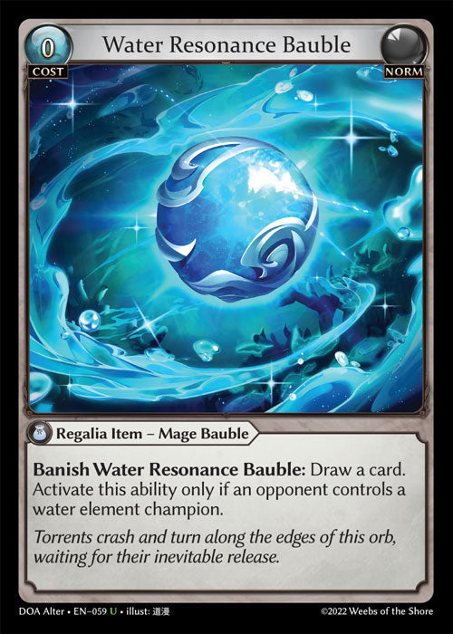 DOA Alter 059 Water Resonance Bauble (U)