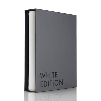 Vault X - 9-Pocket Exo-Tec® Zip Binder White Edition