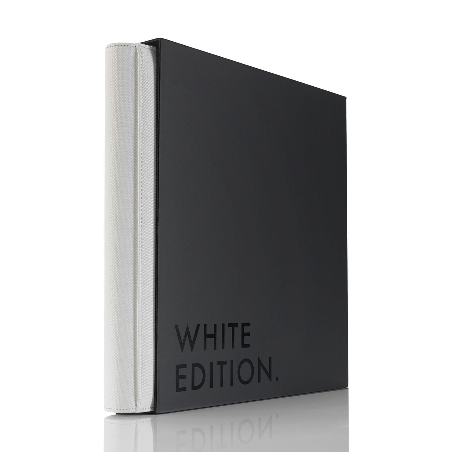 Vault X - 12-Pocket Exo-Tec® Zip Binder White Edition