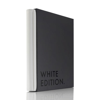 Vault X - 4Pocket Exo-Tec® Zip Binder White Edition