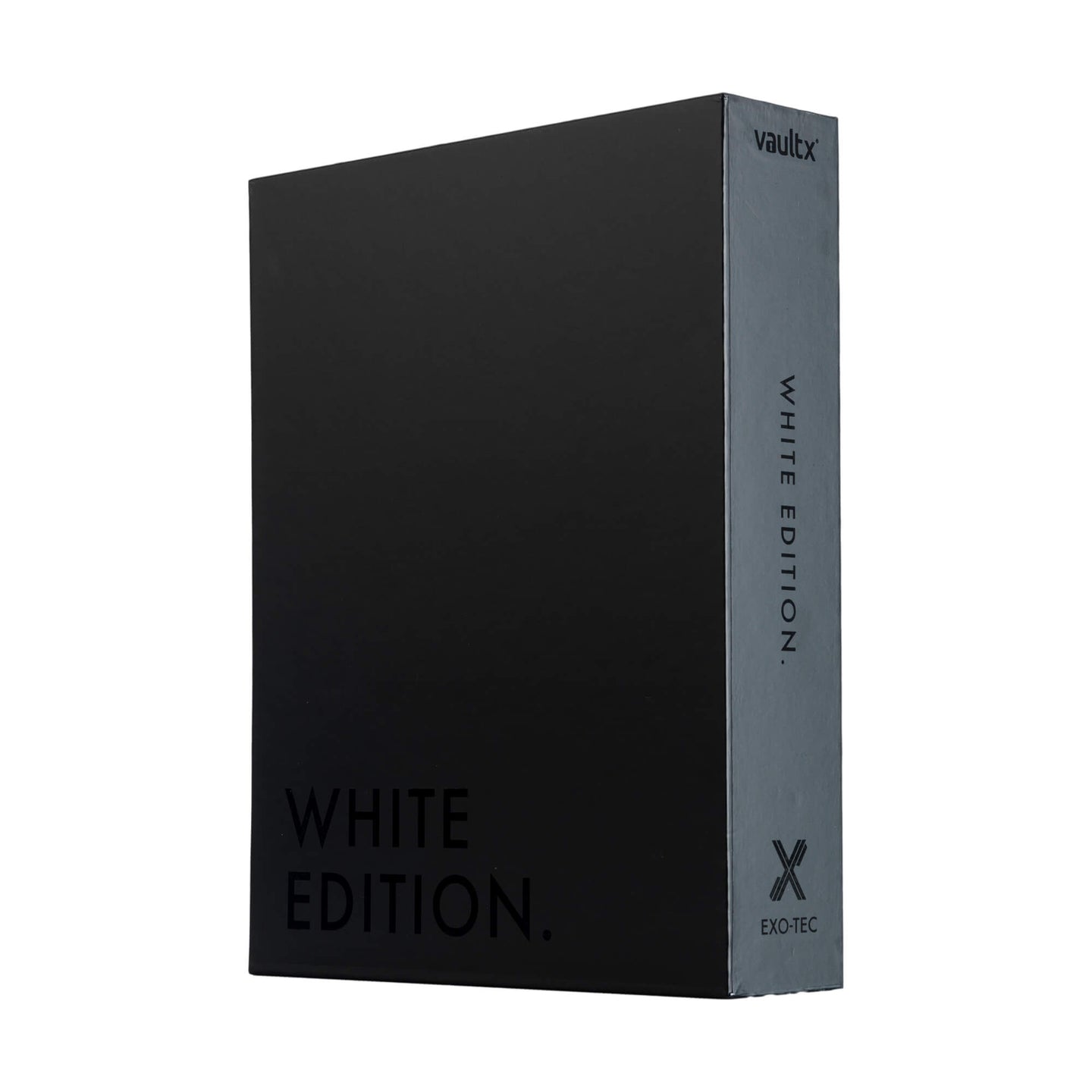 Vault X - 4Pocket Exo-Tec® Zip Binder White Edition