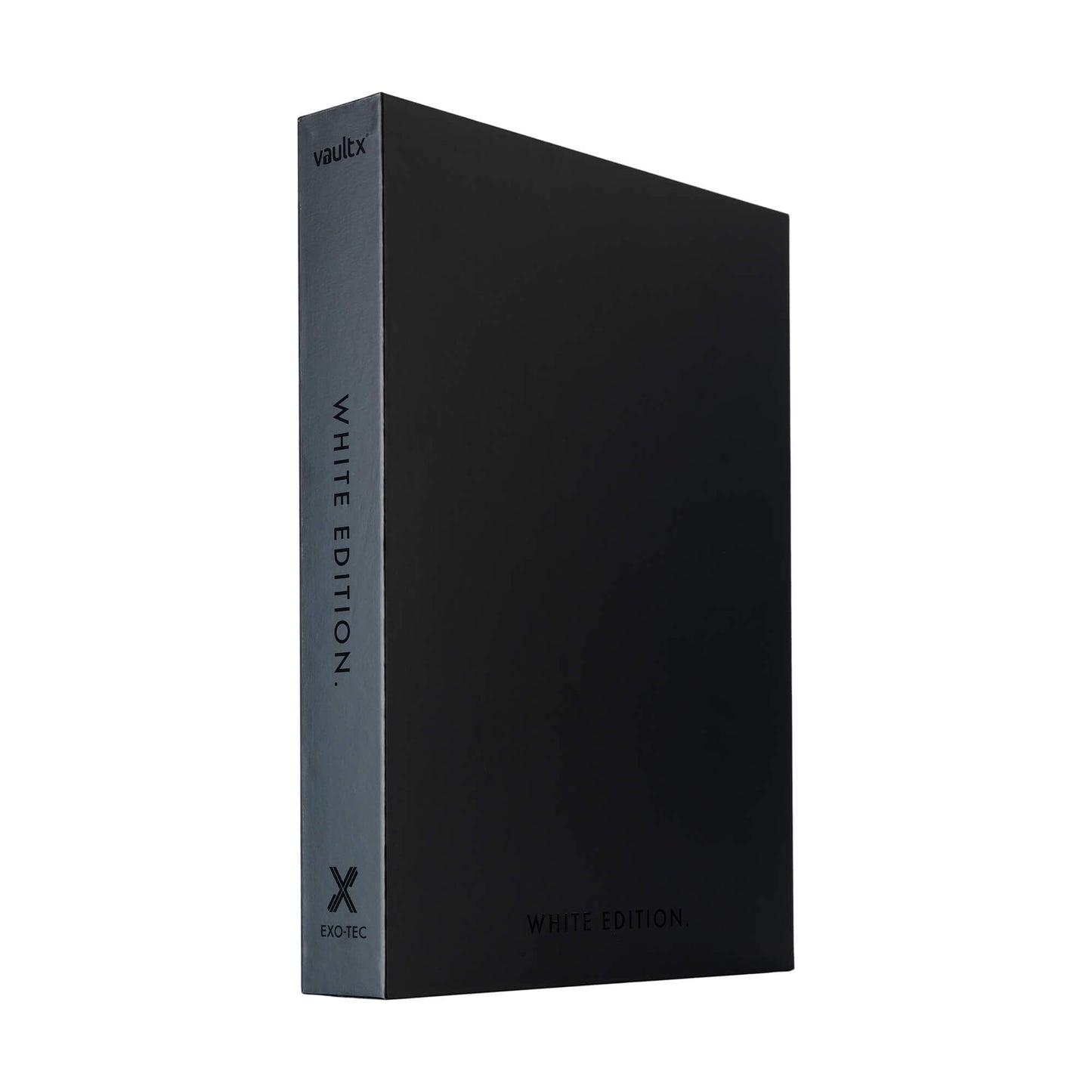 Vault X - 9-Pocket Exo-Tec® Zip Binder White Edition