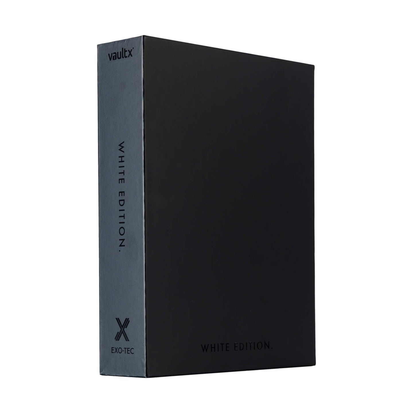 Vault X - 4Pocket Exo-Tec® Zip Binder White Edition